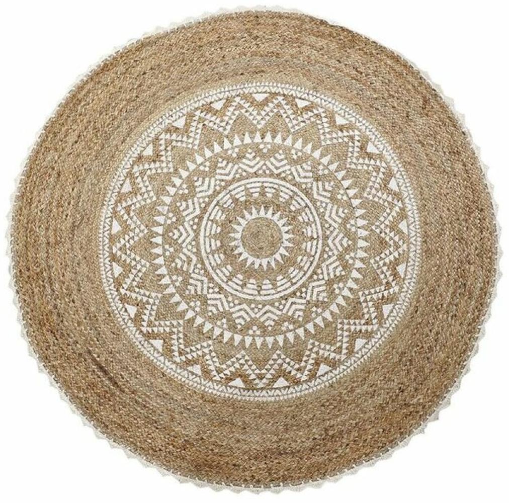 Teppich DKD Home Decor Braun Mandala (120 x 120 x 0,75 cm) Bild 1