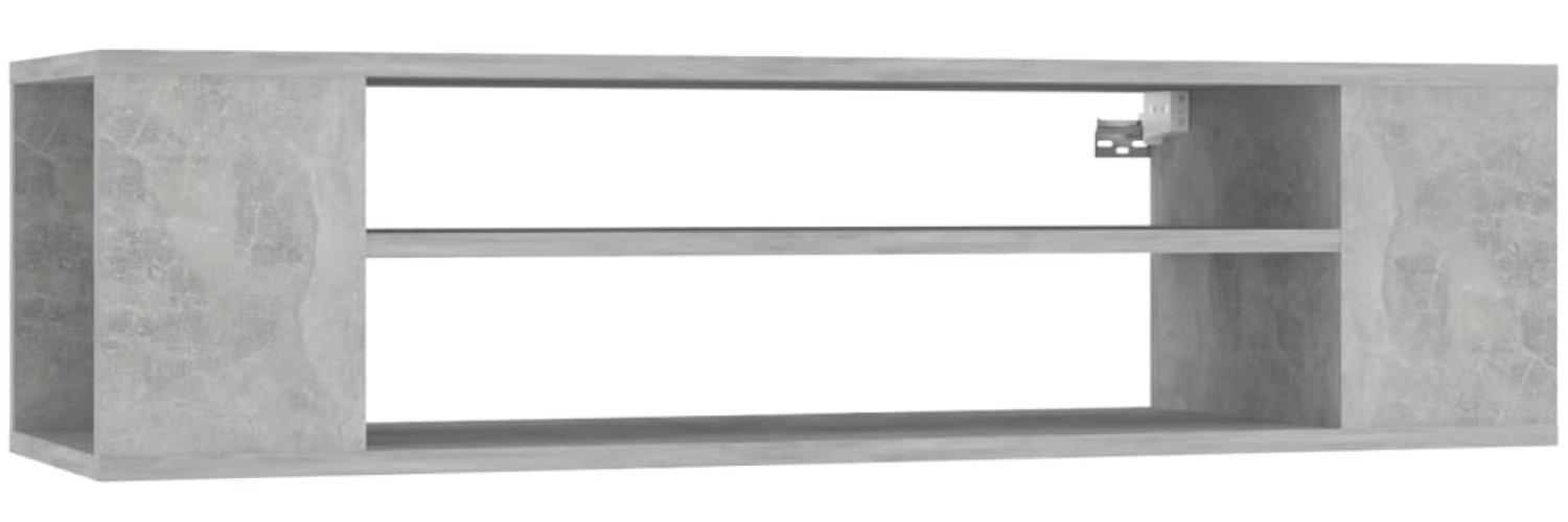 vidaXL TV-Hängeschrank Betongrau 100x30x26,5 cm Holzwerkstoff 806233 Bild 1
