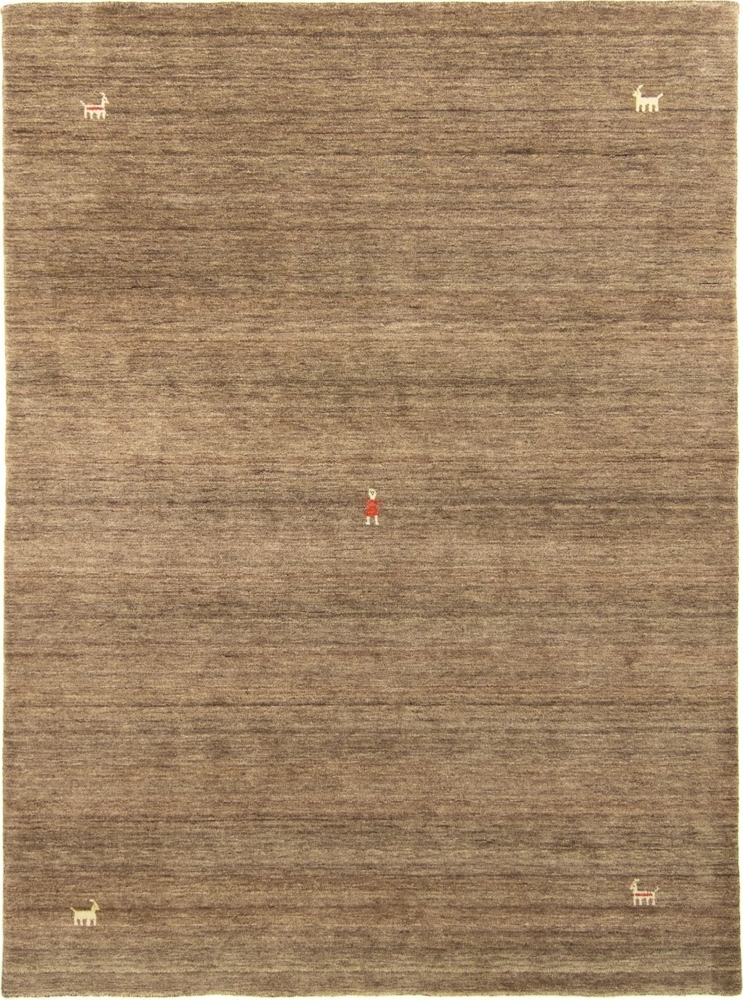 Morgenland Gabbeh Teppich - Indus - Sahara - rechteckig - 140x70 - Braun Bild 1