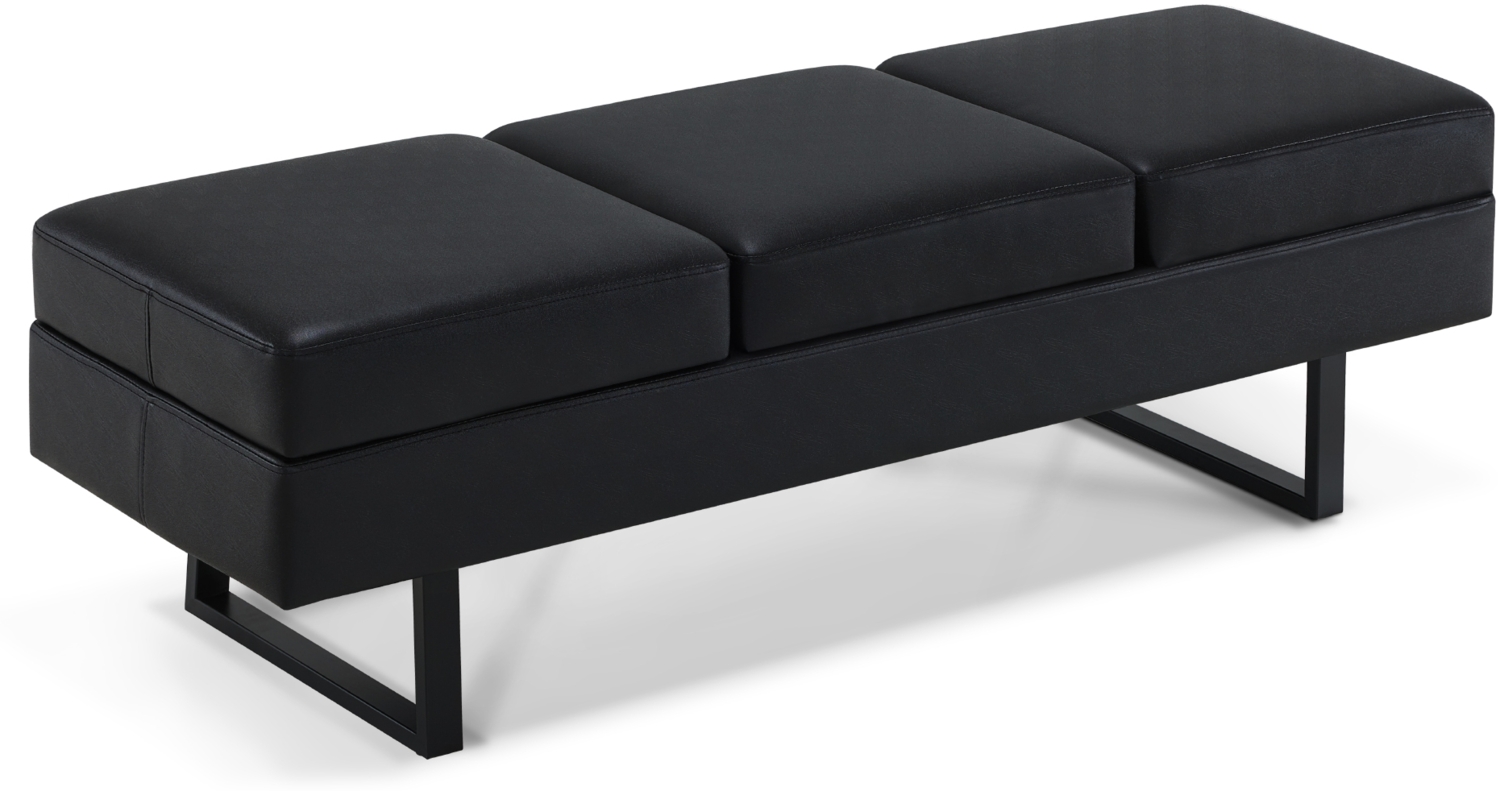 BarberPub 3-Sitzer Sitzbank Bild 1