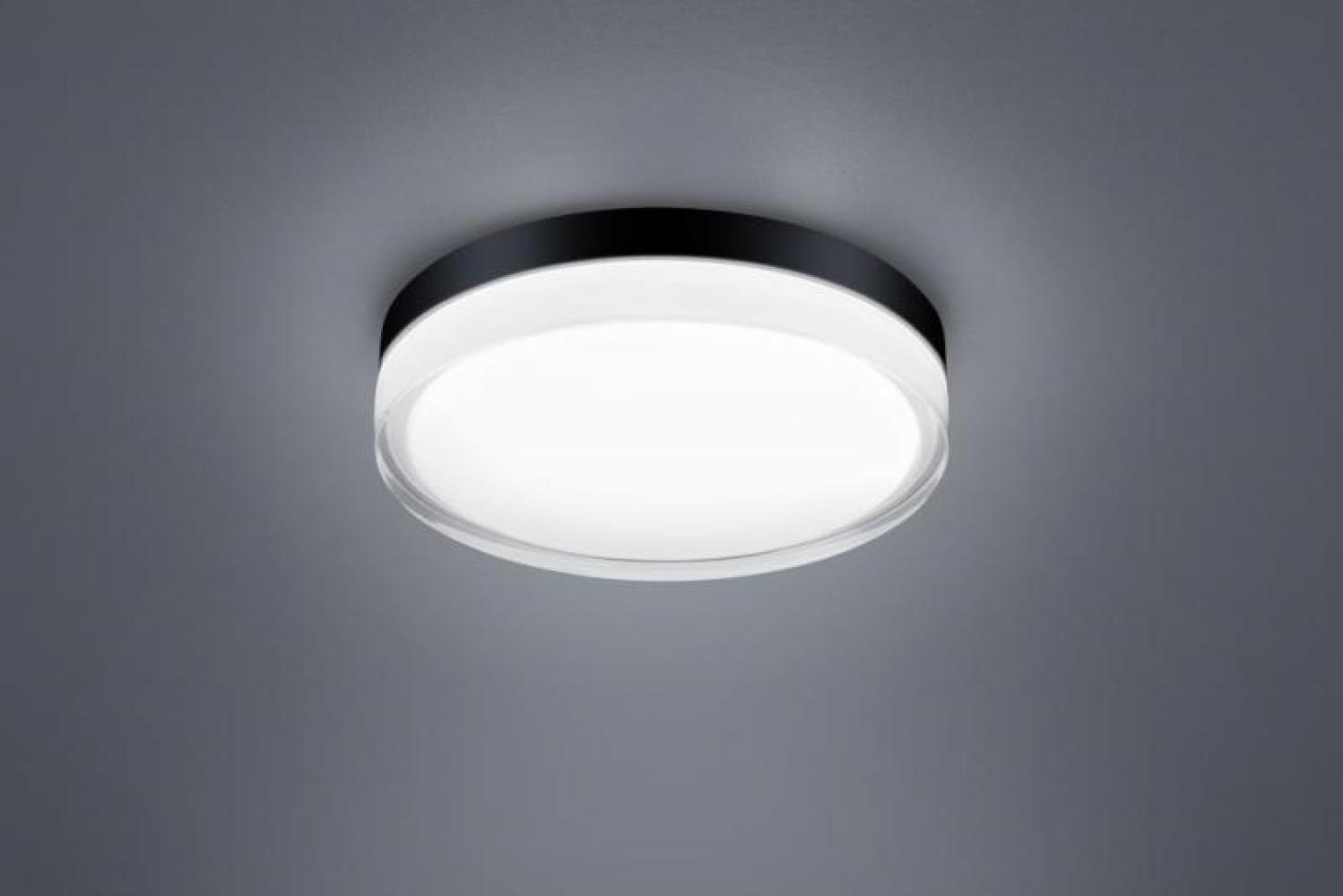 helestra TANA Deckenleuchte IP44 mattschwarz #15/1933.22 Bild 1
