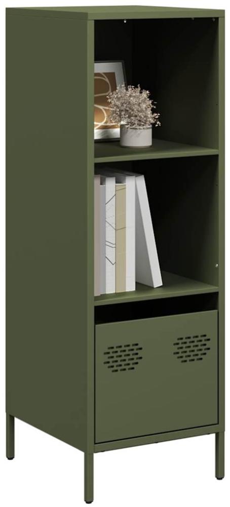 vidaXL Highboard Olivgrün 35x39x103,5 cm Stahl 851380 Bild 1