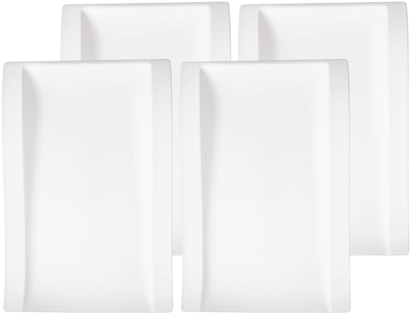 Villeroy & Boch NewWave Gourmetteller 37 x 25 cm 4er Set - DS Bild 1