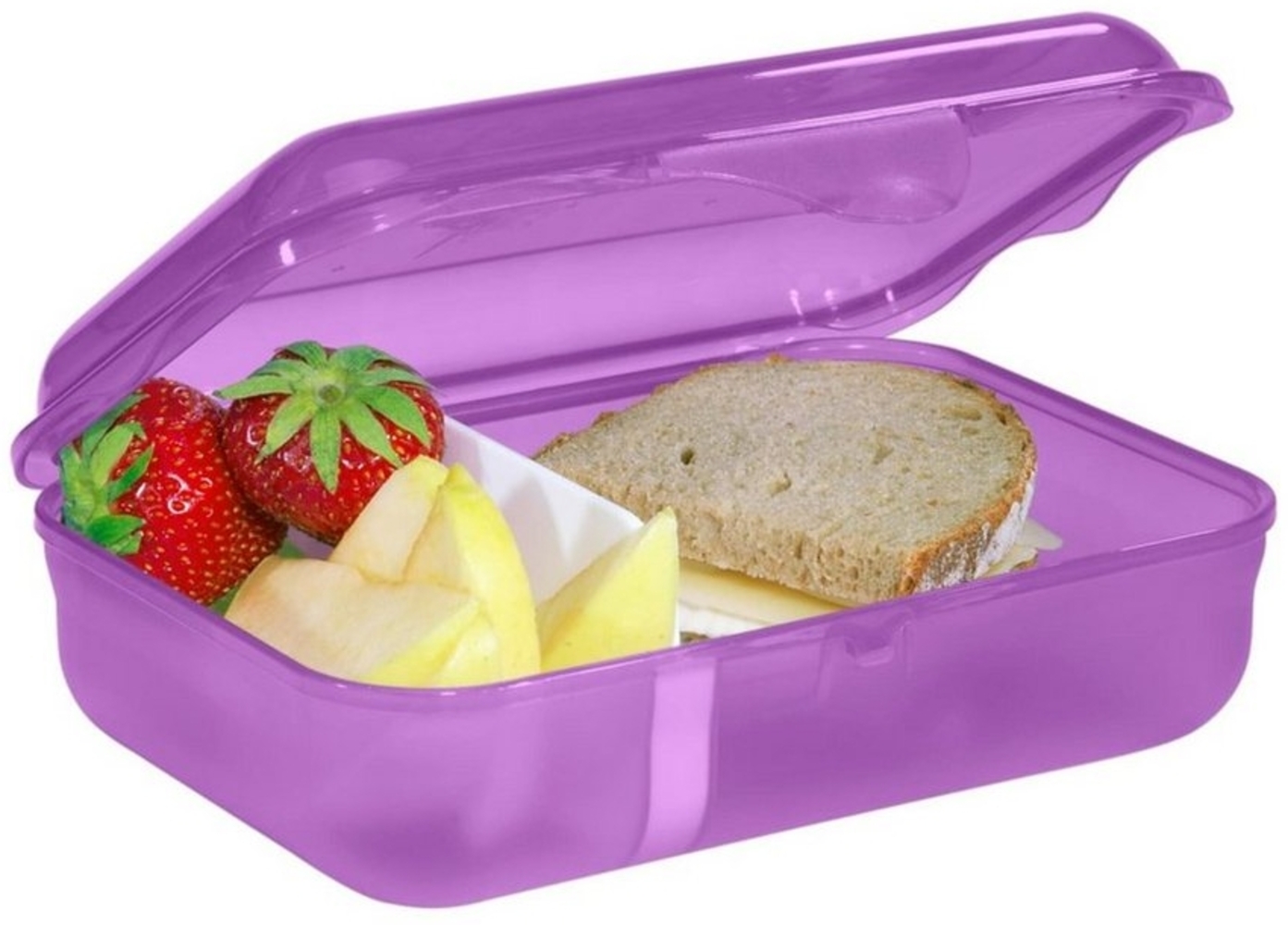 Step by Step Lunchbox mit Klickverschluss, spülmaschinengeeignet, Kunststoff, BPA-frei, (1-tlg) Bild 1