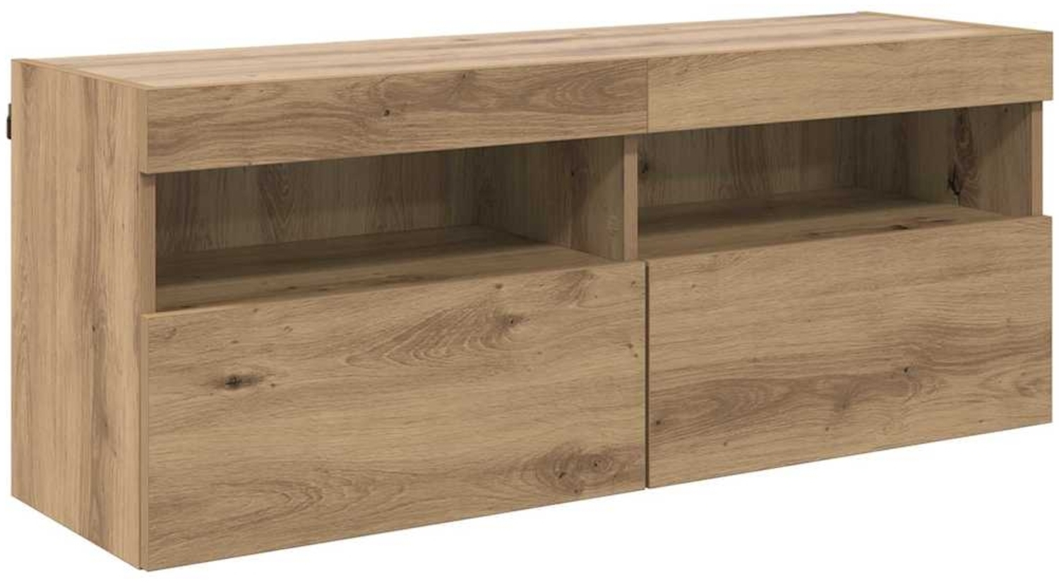 vidaXL TV-Wandschrank Artisan-Eiche 100 x 30 x 40 cm Holzwerkstoff 882984 Bild 1