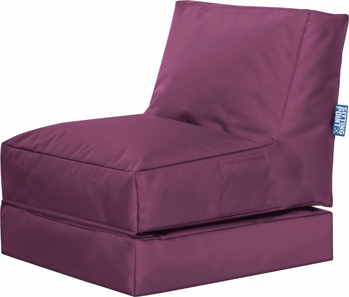 Sitting Point Sitzsack Twist Scuba, Violett Bild 1