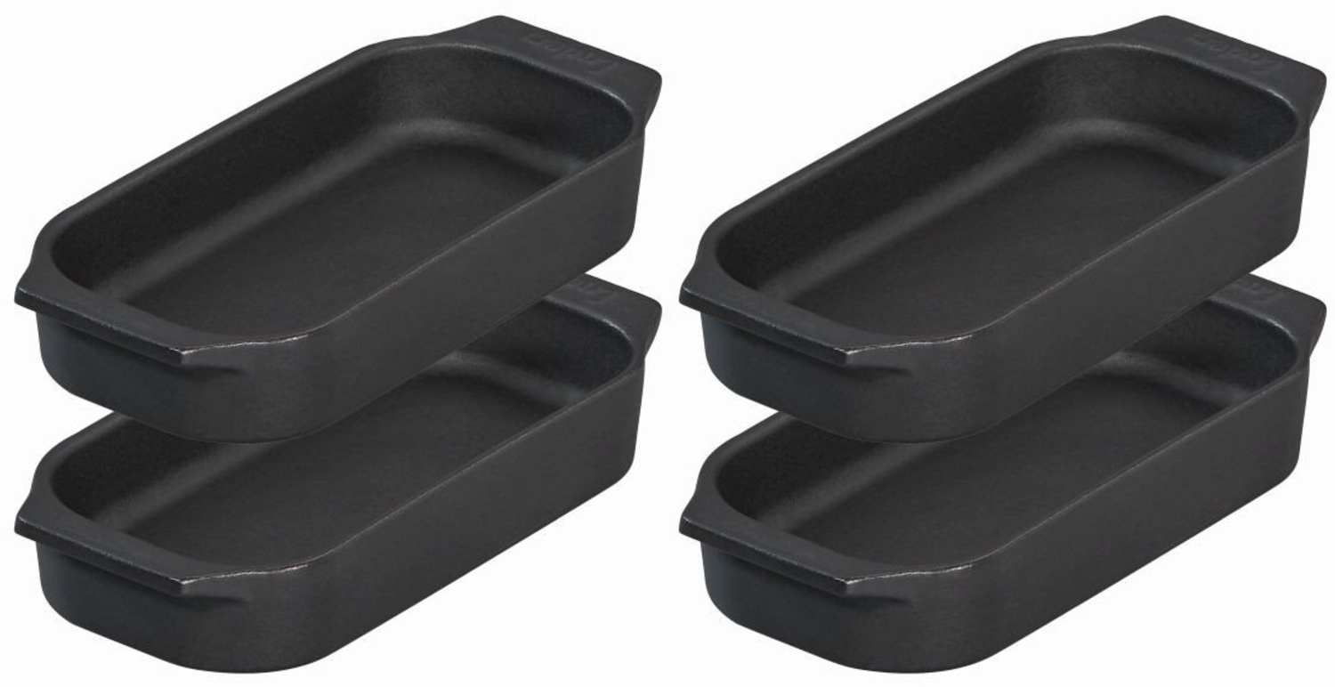 Enders® Tapas-Schale, Gusseisen, (4-tlg), Tapasschalen 4er-Set aus Gusseisen Küchen-Zubehör Auflaufform BBQ Bild 1