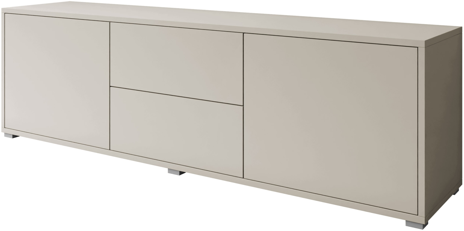 TV Lowboard Gesita 2D2SZ (Farbe: Cashmere) Bild 1