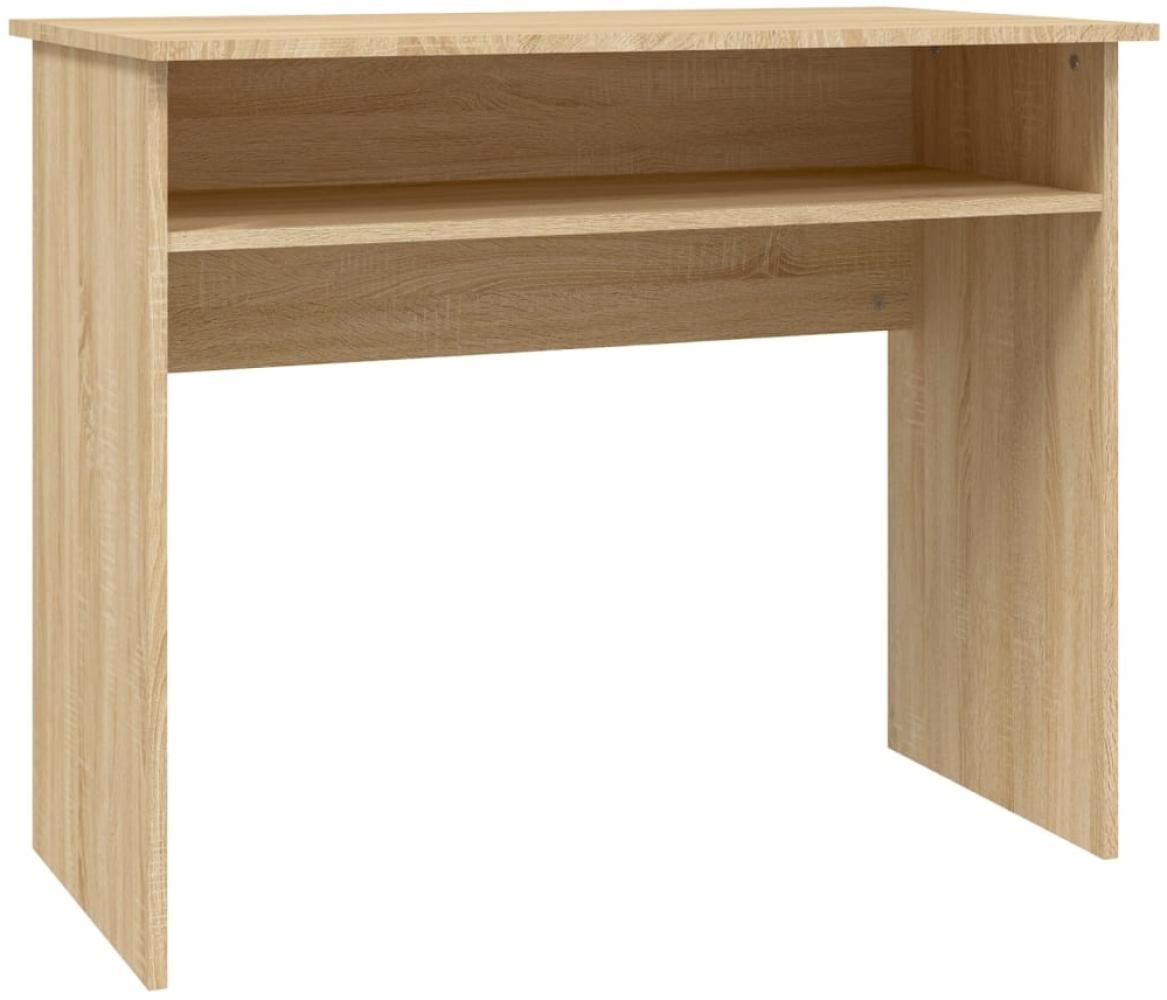 Schreibtisch, Spanplatte Sonoma-Eiche, 90 x 50 x 74 cm Bild 1