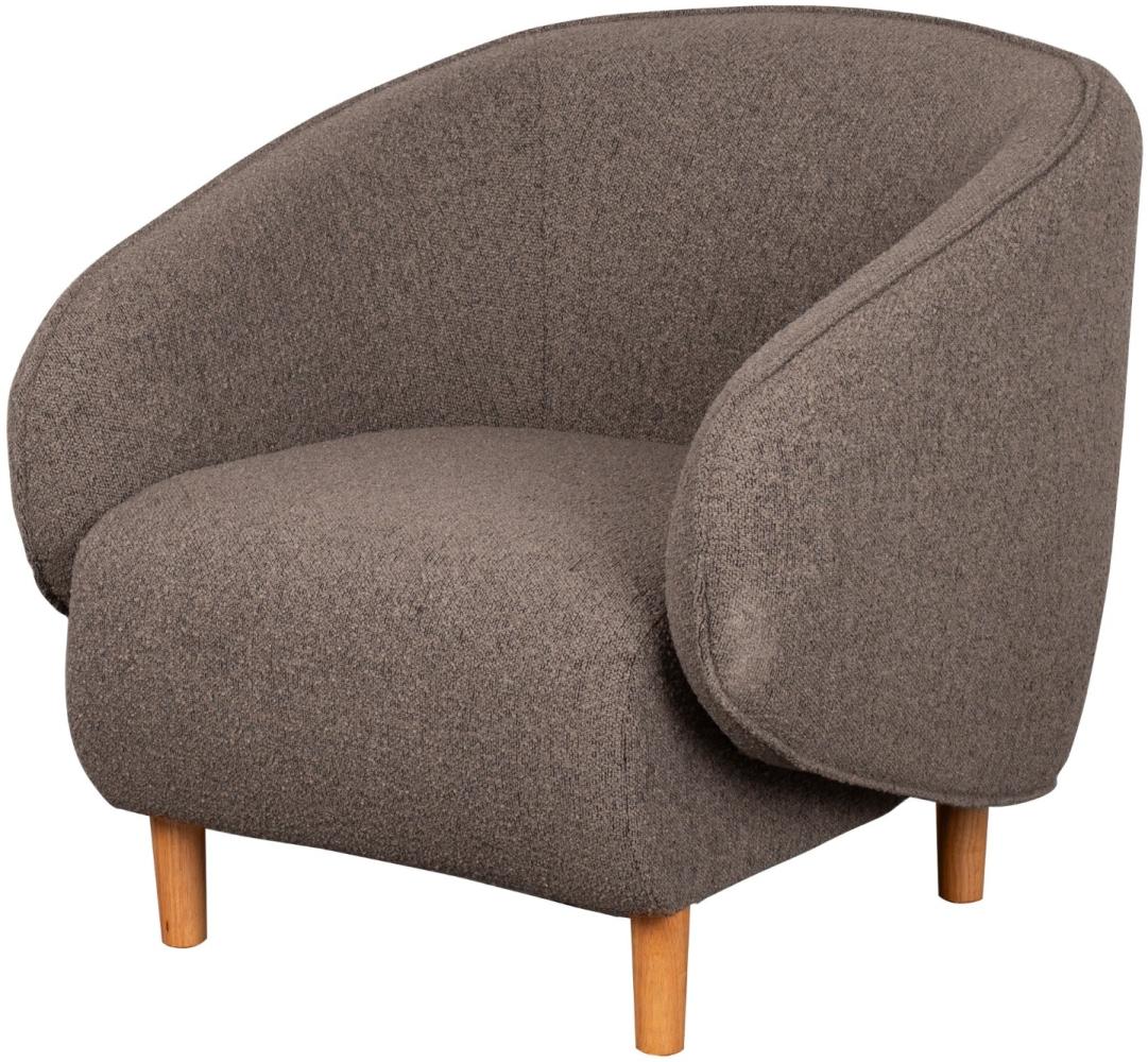 Loungesessel Alezio - Polyester - braun Bild 1