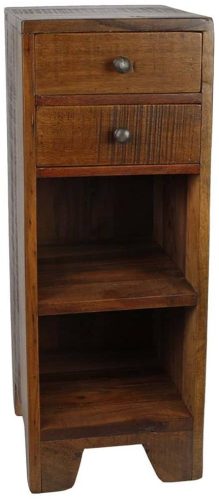 Gifts Amsterdam Aufbewahrungsschrank mit Schubladen Holz 27 x 36 x 70 cm Bild 1