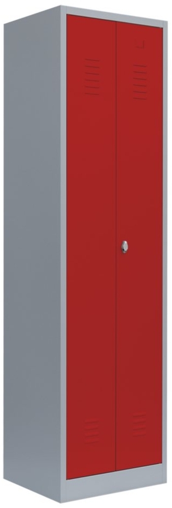Steelboxx Spind Spind,Garderobenschrank Kleiderspind 1800 x 600 x 500 mm (1-St) Komplett verschweißt und montiert Bild 1
