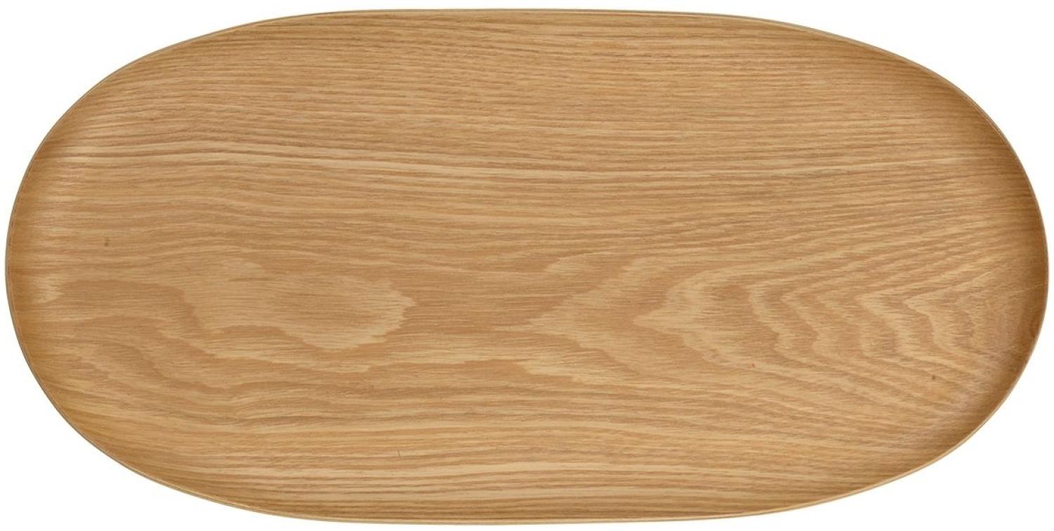 Asa Holztablett Wood Oval Braun (31x15cm) 53822970 Bild 1