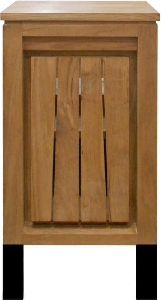 Waschbeckenunterschrank Orbiana Teak Massivholz - Breite vom Unterschrank: 40 cm Bild 1