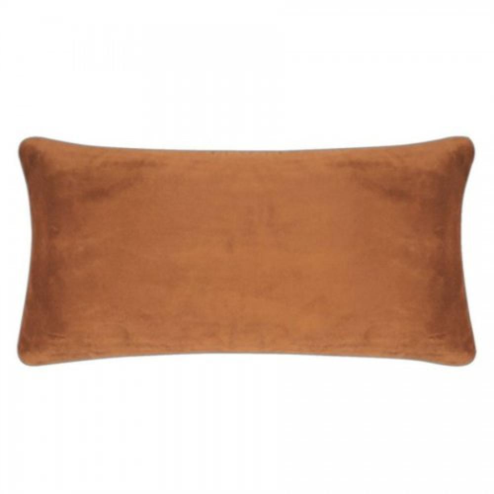 PAD Kissenhülle Samt Elegance Cognac Braun (25x50cm) 10127-C70-2550 Bild 1