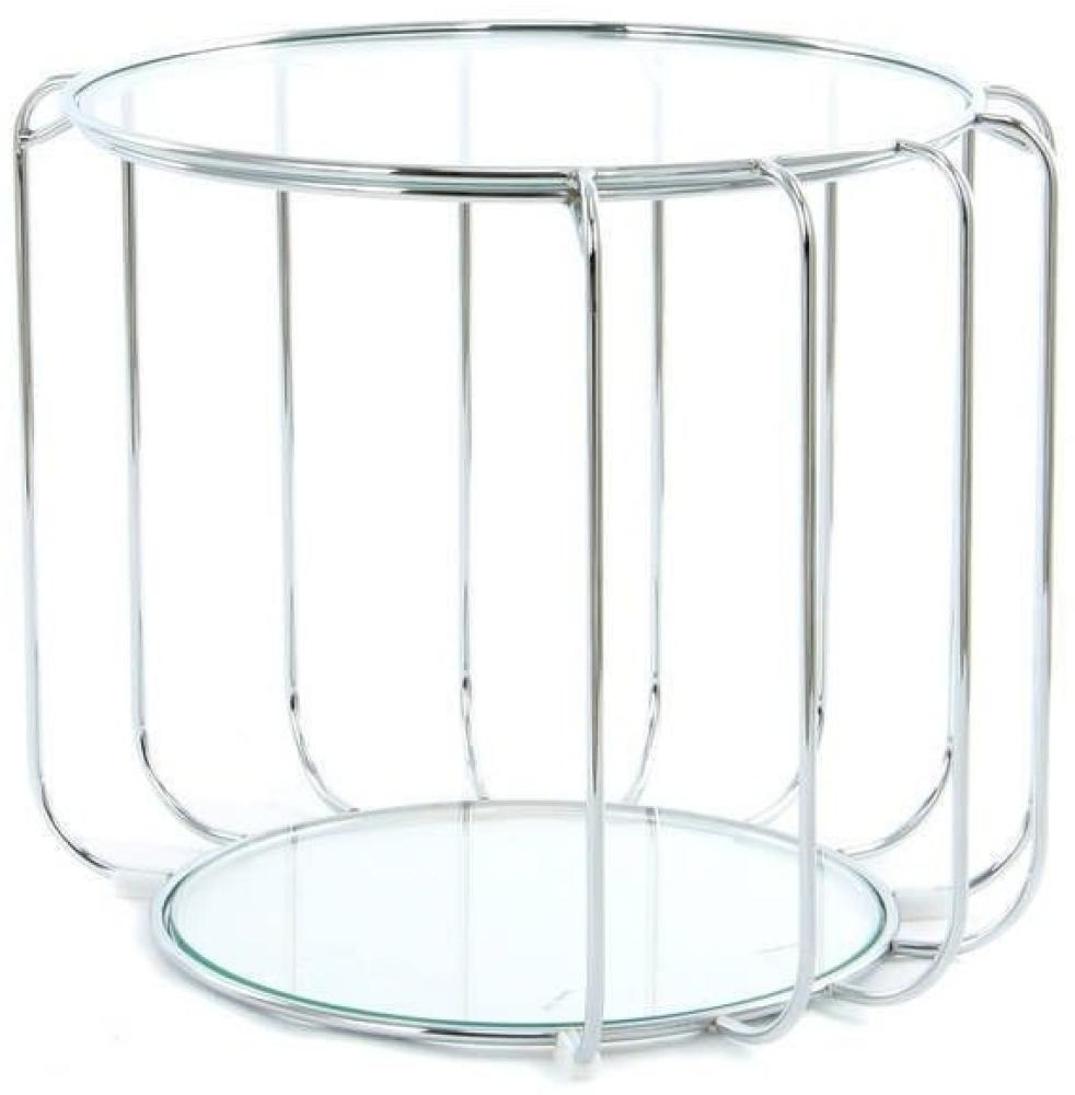 Beistelltisch Shirley 110 Silber Bild 1