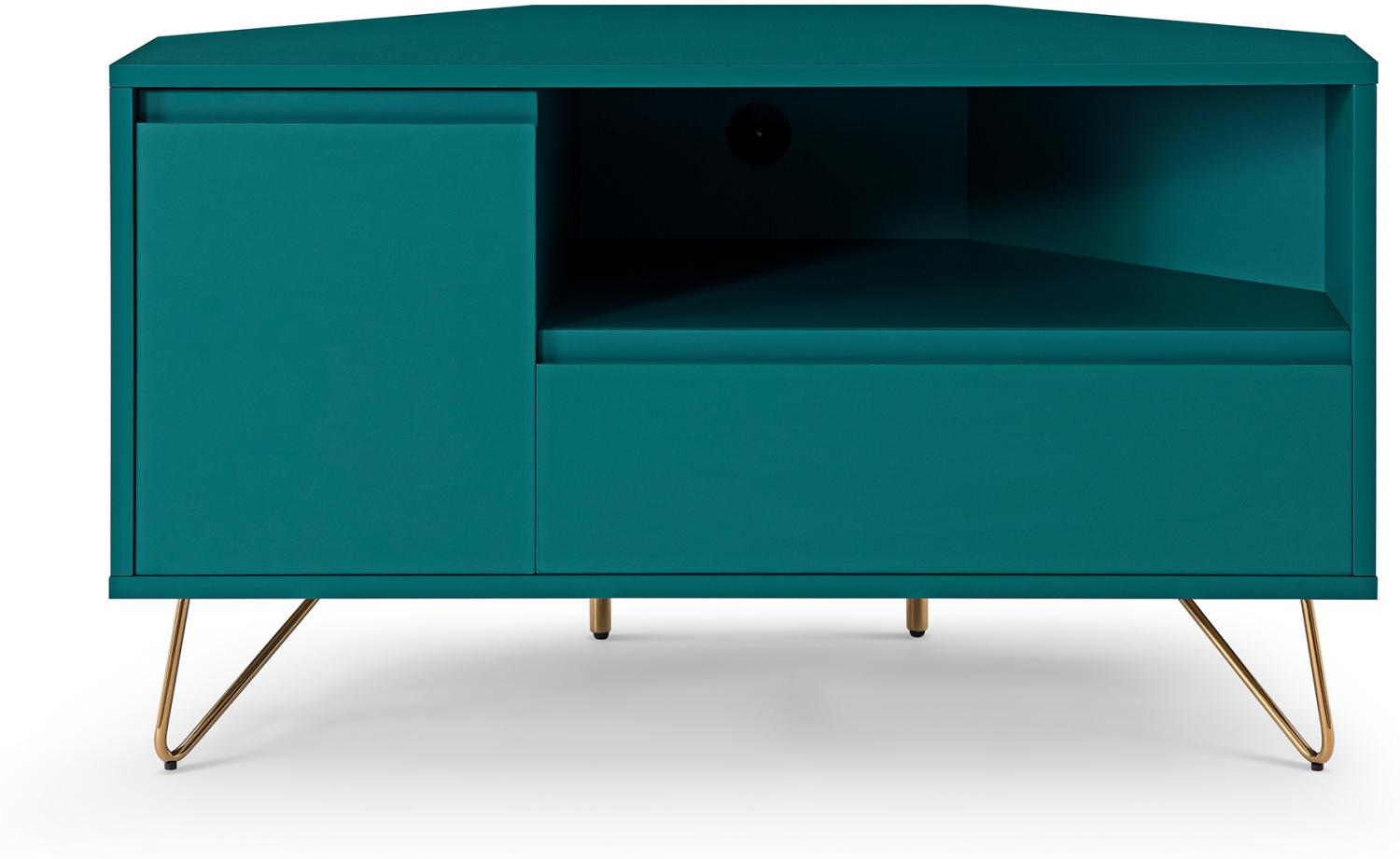 Eck TV-Lowboard Fernsehschrank Kommode Sideboard Wohnzimmer Schrank Bild 1