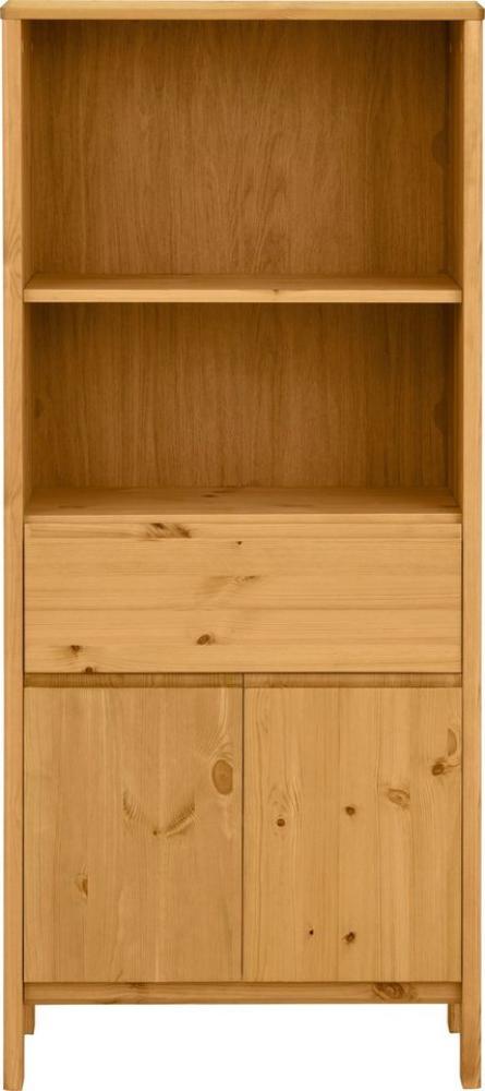 OTTO products Midischrank Jorrick Breite 60 cm, Massivholz Kiefer mit Bio Öl/Wachs behandelt Bild 1