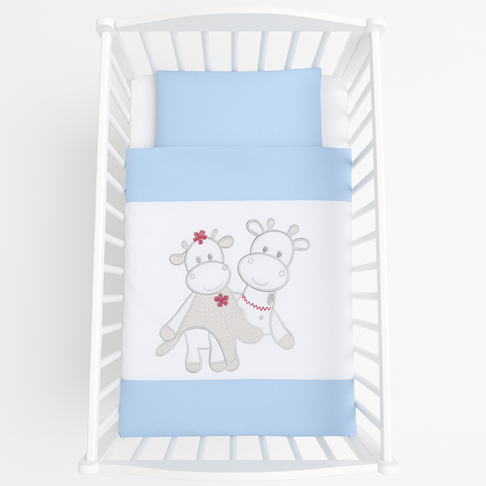 Kinderbett Weiß EMI 60 × 120 Matratze Bezüge Bild 1