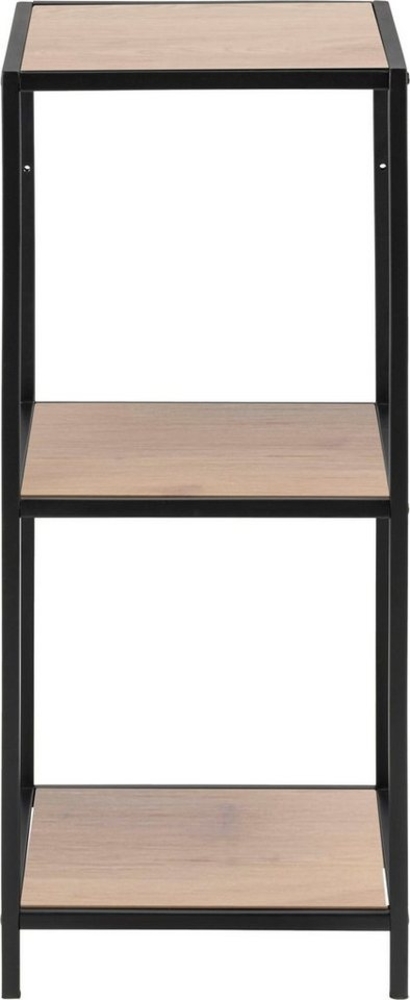Standregal 'Seaford', Wildeiche / Metall schwarz, 37 x 82,5 x 35 cm Bild 1