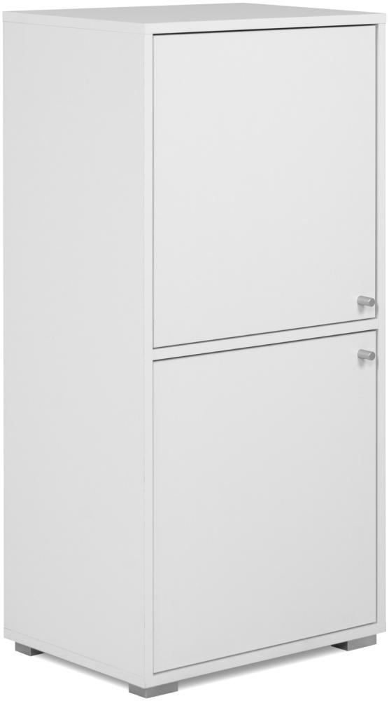 Aktenschrank >Fyn< in weiß - 46x96,5x33,5cm (BxHxT) Bild 1