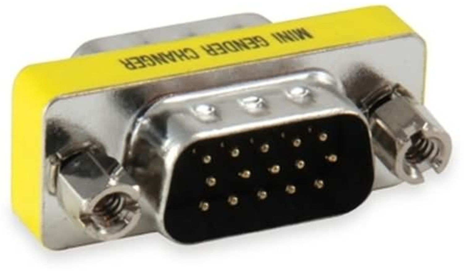 equip Mini Gender Changer 15Pin VGA HD M/M Bild 1