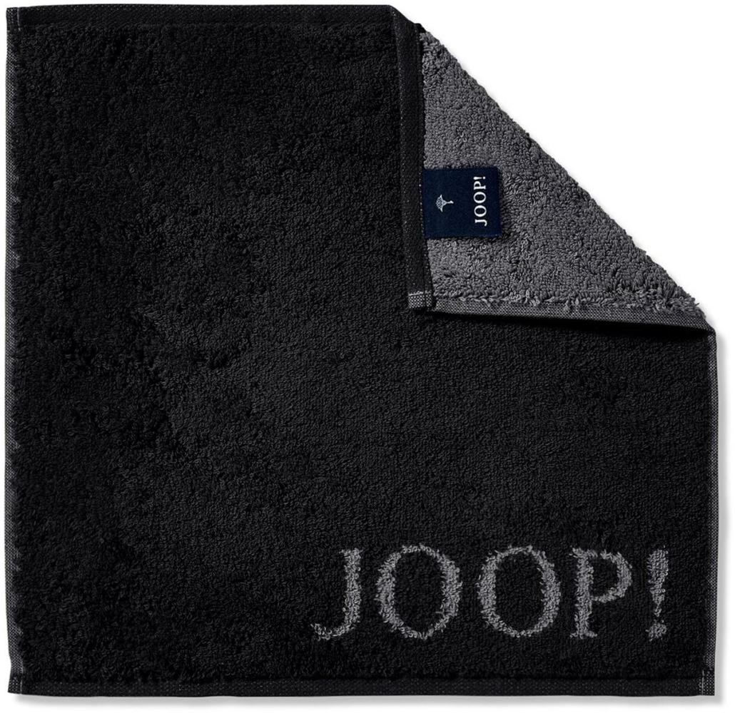 JOOP Frottier Handtücher Classic|Seiflappen 30x30 cm| schwarz Bild 1