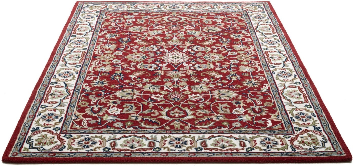 THEKO Wollteppich Royal Orient Isfahan, rechteckig, Höhe: 14 mm, handgetuftet, Orient-Optik, reine Wolle Bild 1