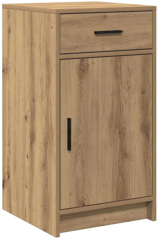 vidaXL Sideboard Eiche handwerklich 40 x 40,5 x 75 cm Holzwerkstoff 865072 Bild 1