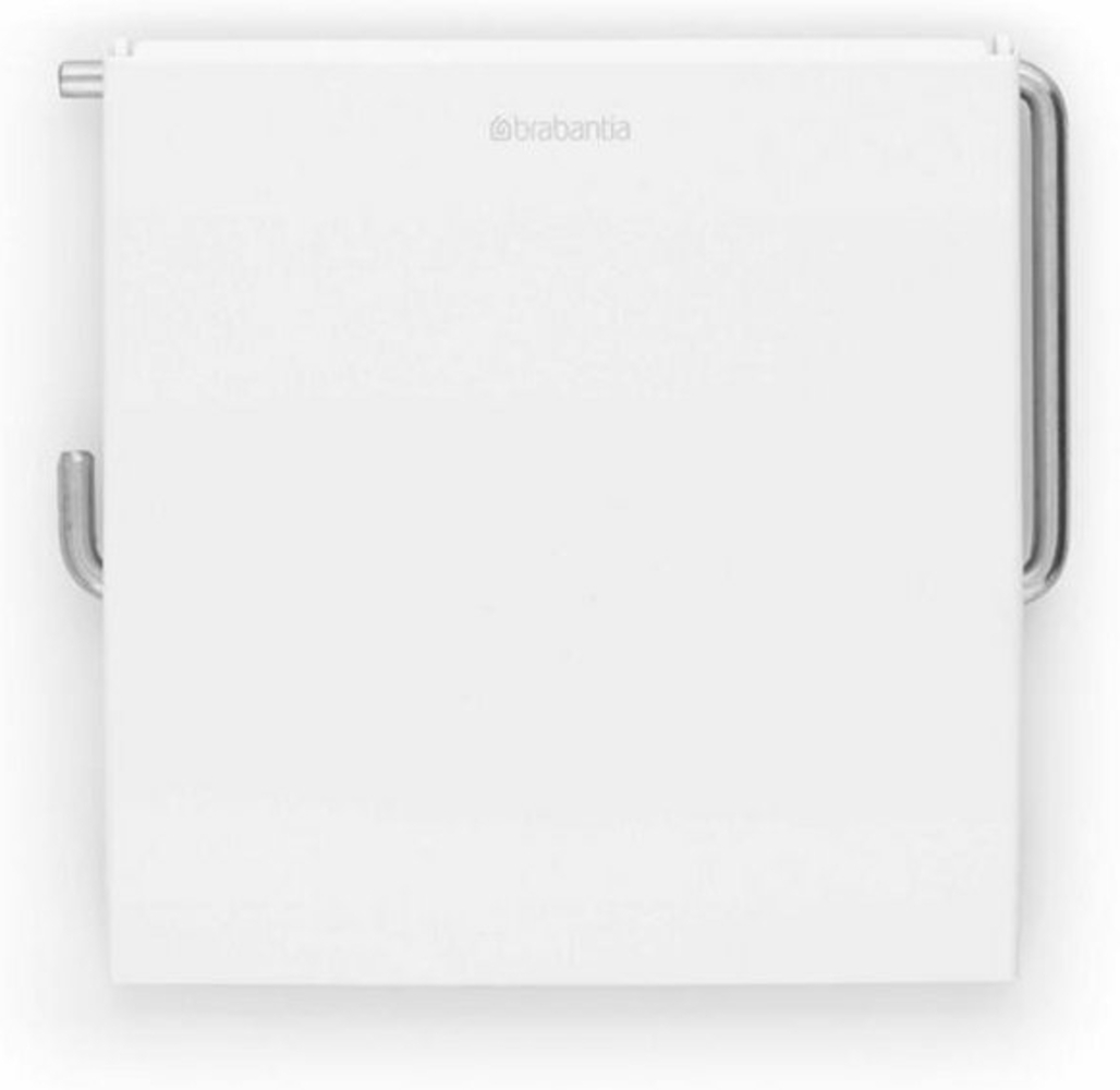 Brabantia Toilettenpapierhalter Classic White, korrosionsbeständig Bild 1