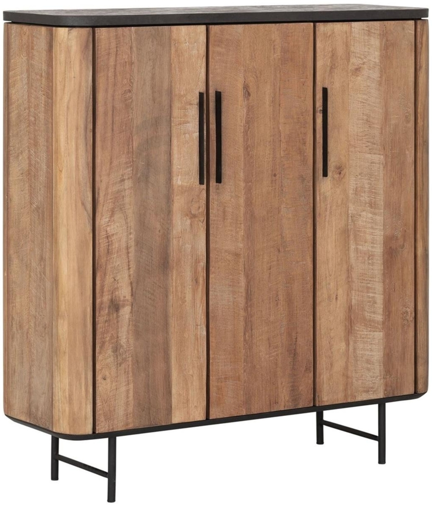 Highboard Soho aus recyceltem Teakholz, 120 cm Bild 1