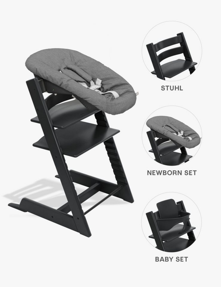 Stokke Hochstuhl Tripp Trapp Hochstuhl mit Newborn Set Bild 1