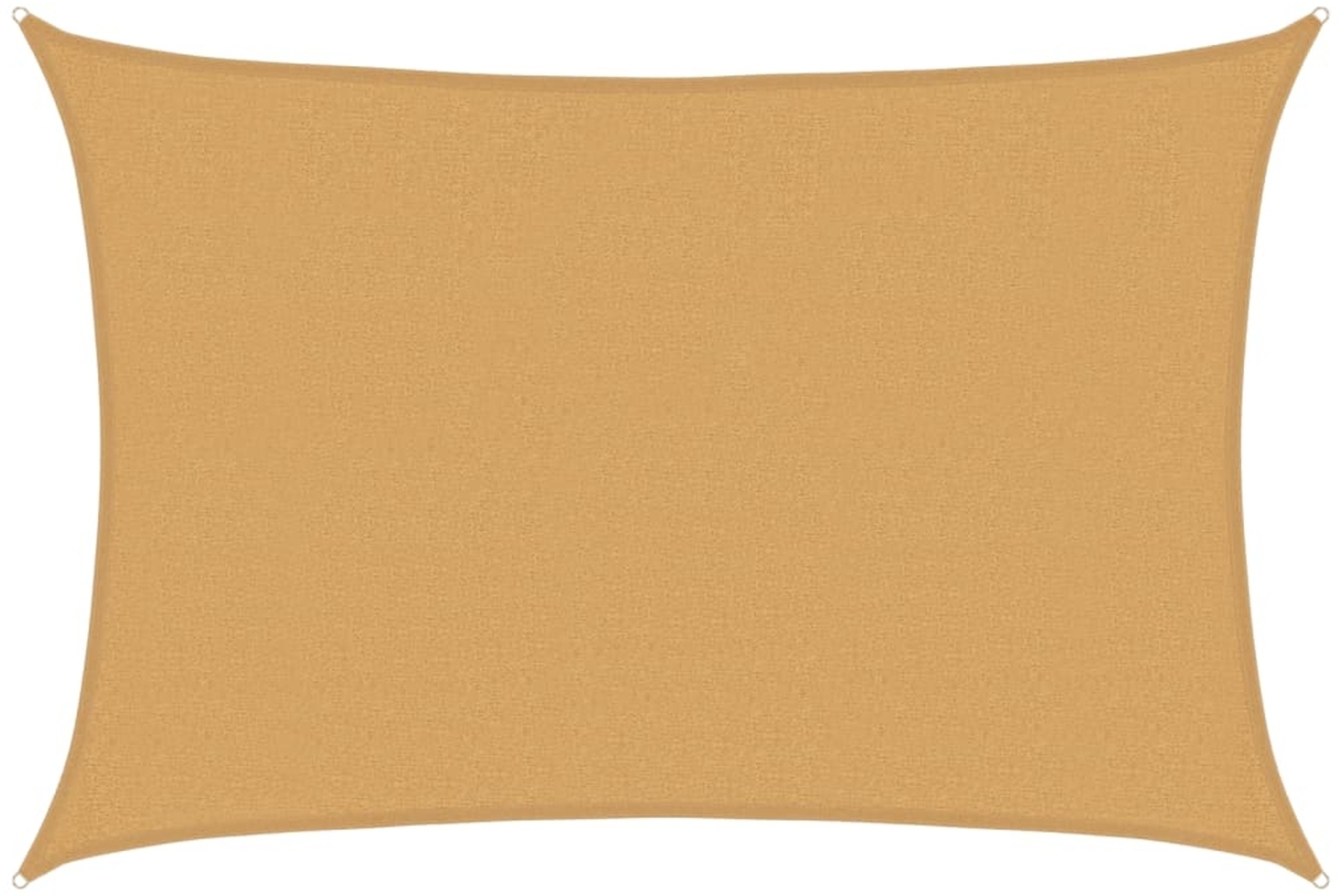 vidaXL Sonnensegel 160 g/m² Rechteckig Sandfarben 2,5x3,5 m HDPE 4002035 Bild 1