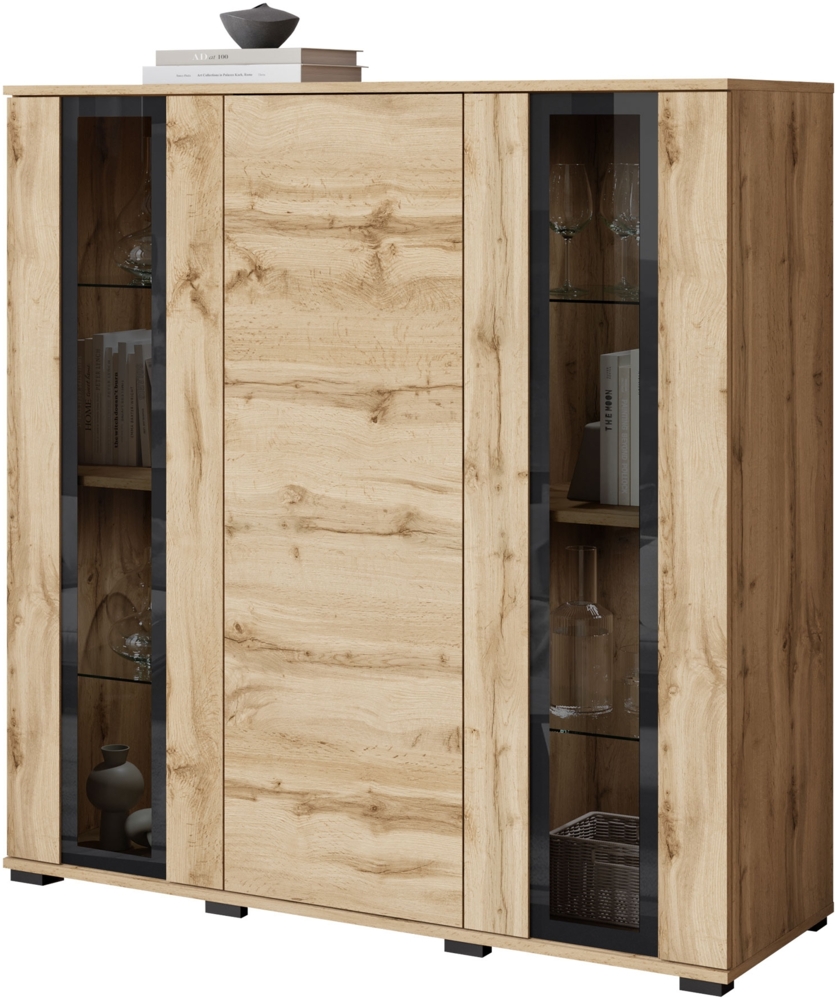 Kommode Clarkoy HB 120 (Farbe: Wotan, ohne Beleuchtung) Bild 1