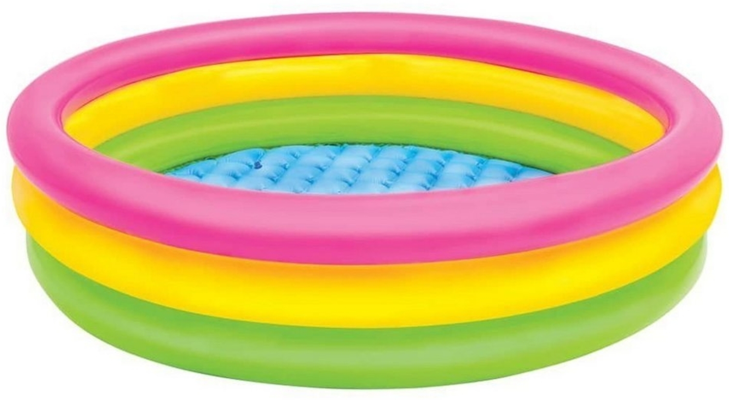 Intex 'Baby Pool Sunset Glow Pool Ø 114x25 cm', rund, mehrfarbig Bild 1