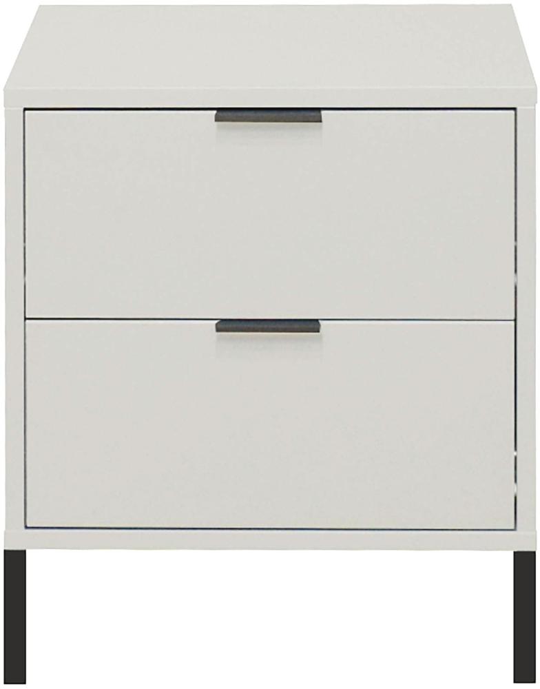 Kommode Erna 51x45x62 Kreidegrau matt Lack 14712-Q Bild 1