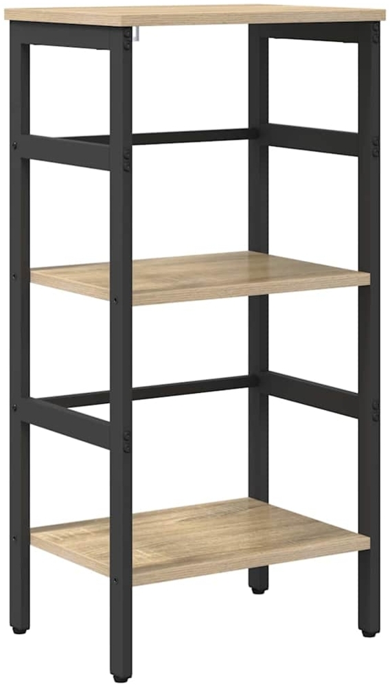 vidaXL Bücherregal Sonoma-Eiche 40 x 29,5 x 81 cm Holzwerkstoff 883899 Bild 1