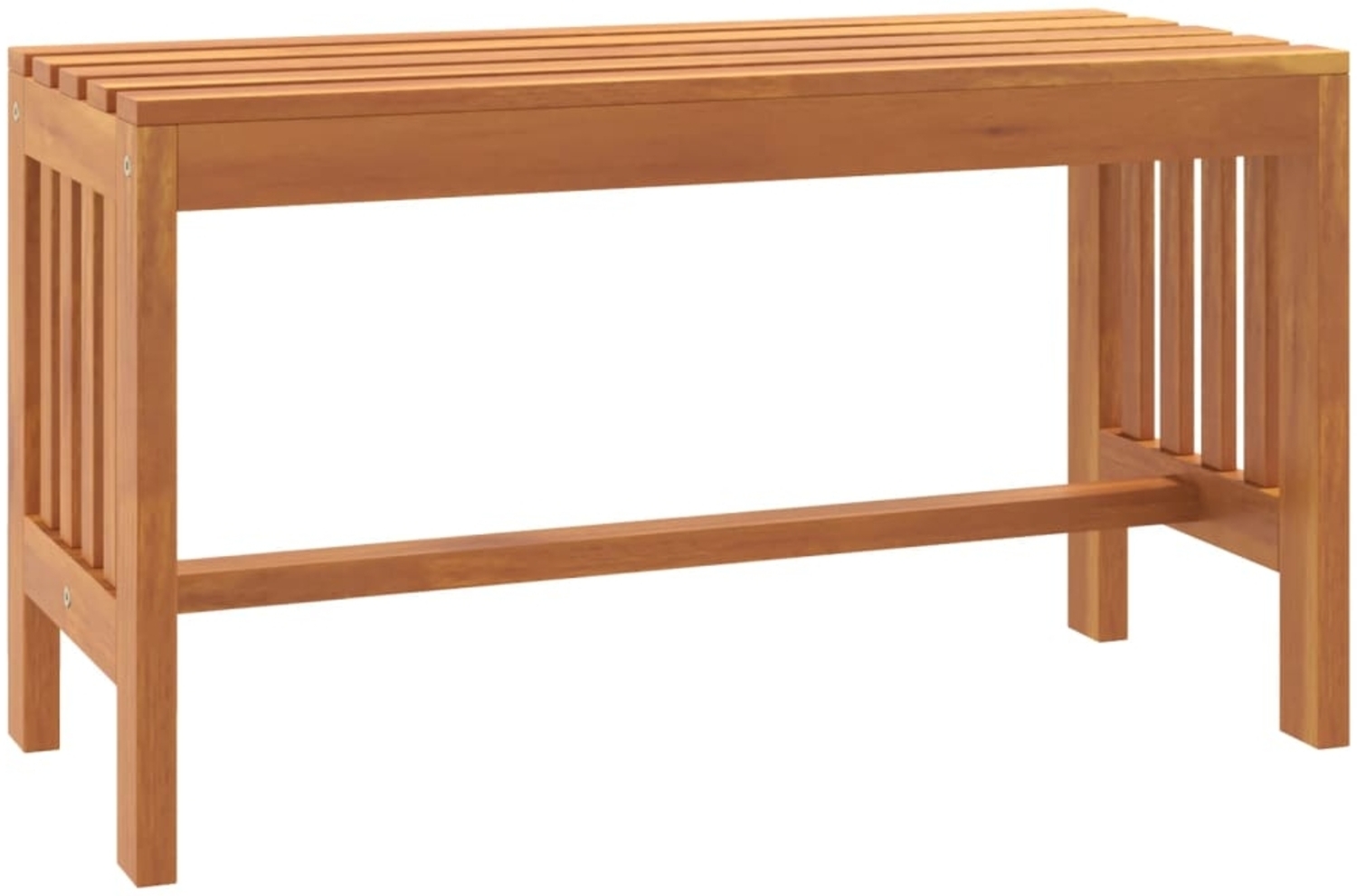 vidaXL Gartenbank 80 cm Massivholz Eukalyptus 363287 Bild 1