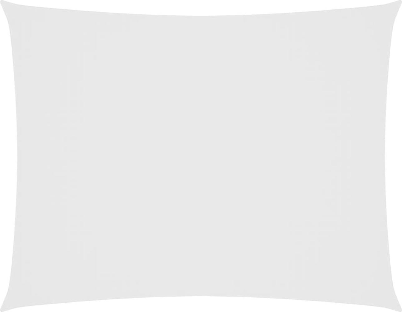 vidaXL Sonnensegel Oxford-Gewebe Rechteckig 3x4 m Weiß 135265 Bild 1