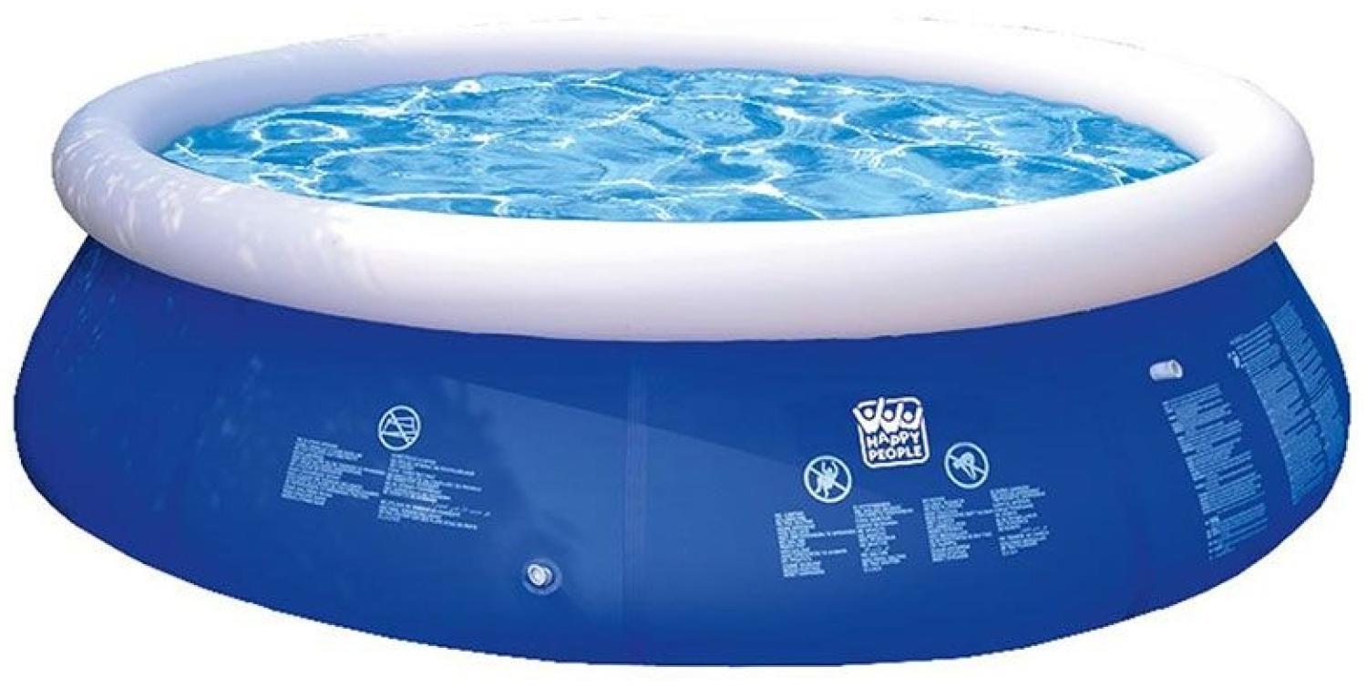 Happy People Quick Up Pool Set 360 x 76 cm mit Filterpumpe Bild 1