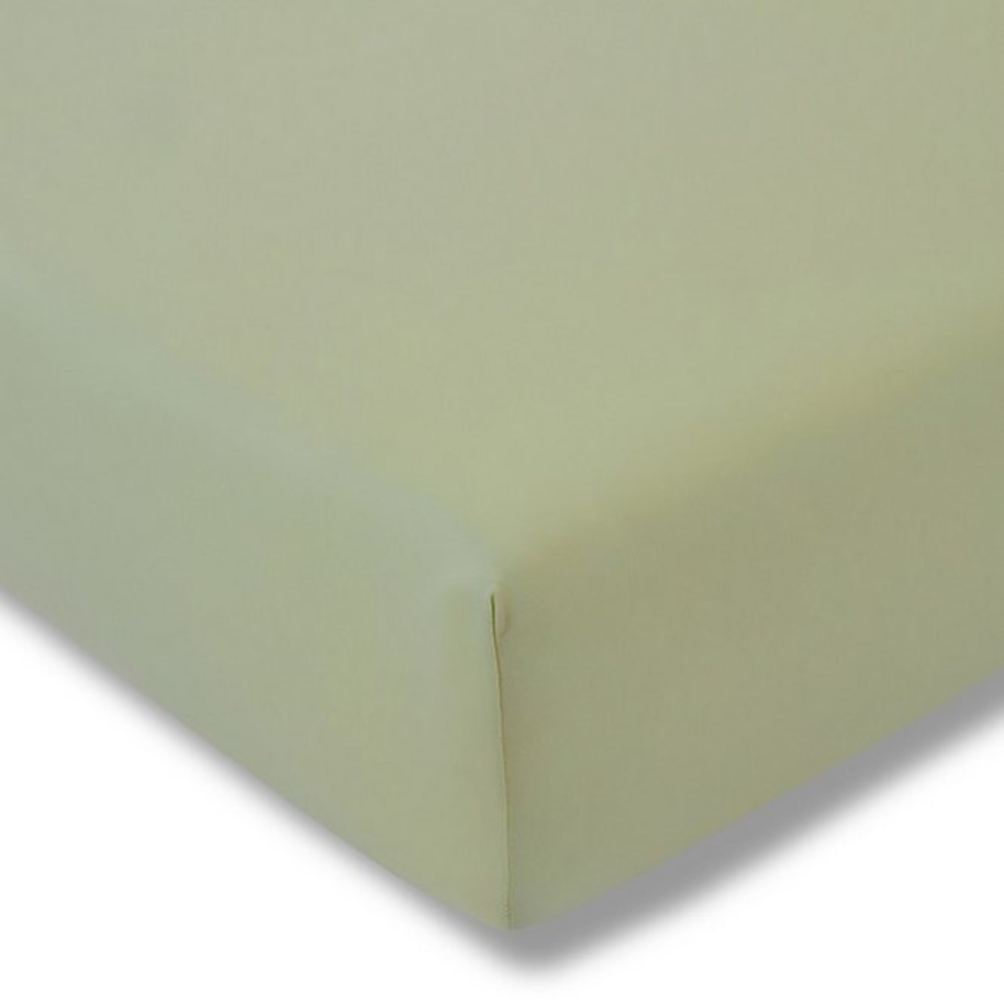 Estella Zwirn-Jersey 1 teilig Spannbetttuch 100x200 cm Spannbettlaken lind Bild 1