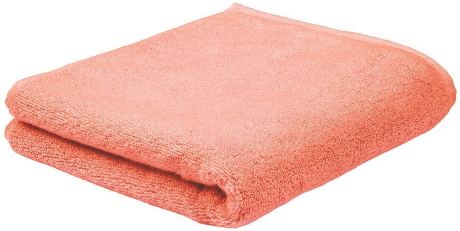 Ross Uni Handtücher sensual skin 9000|Handtuch 50x100 cm| peach-pink Bild 1