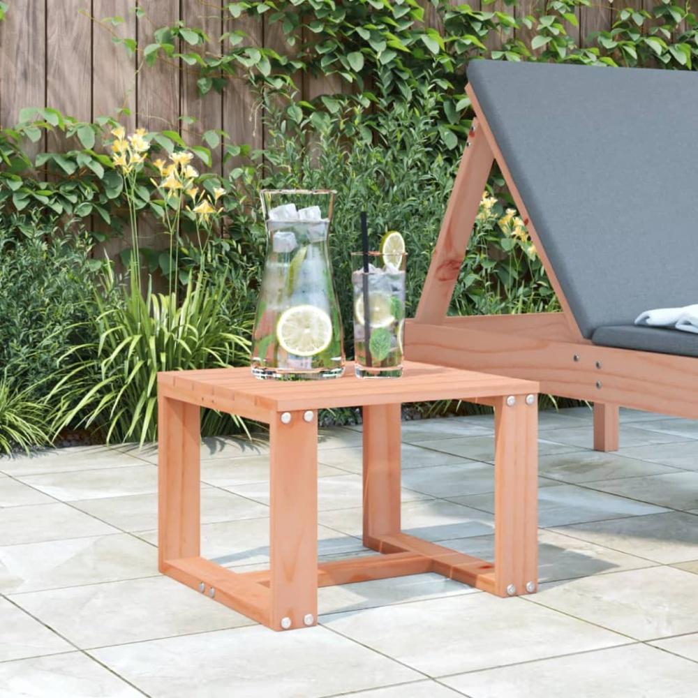 vidaXL Garten-Beistelltisch 40x38x28,5 cm Massivholz Douglasie 825084 Bild 1