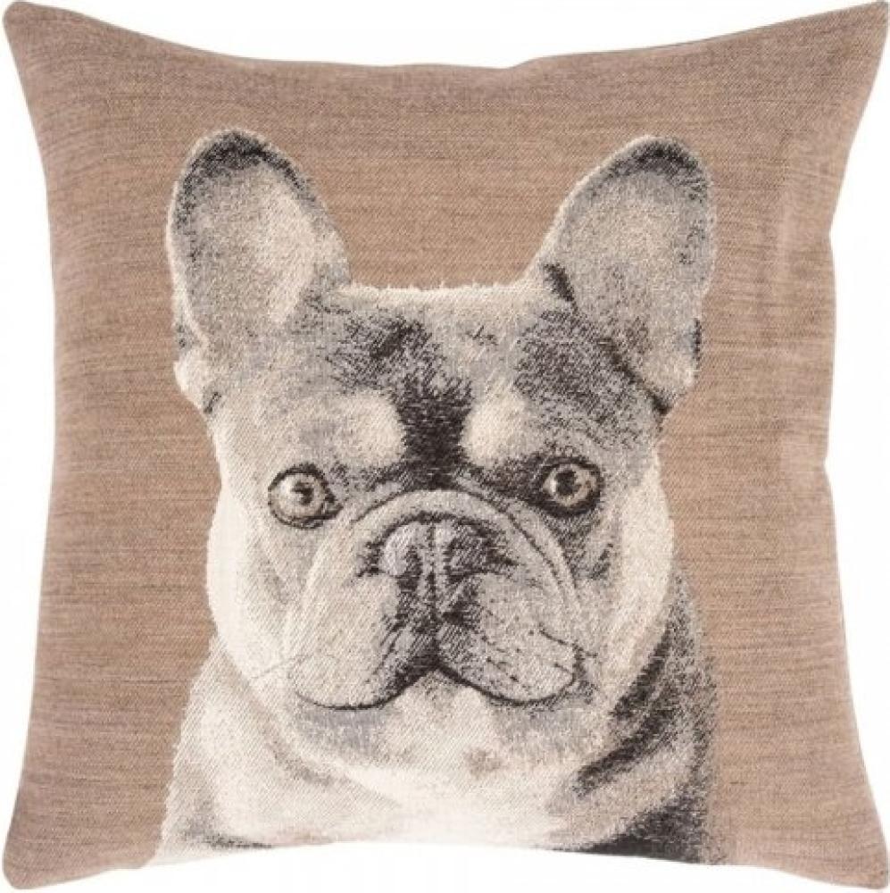 pad Kissenhülle Puppies Hund Light Grey (45x45 cm) 11802-U15-4545 Bild 1