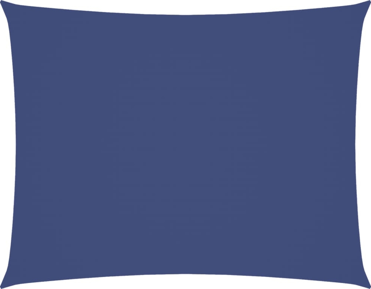 vidaXL Sonnensegel Oxford-Gewebe Rechteckig 3,5x5 m Blau 135545 Bild 1