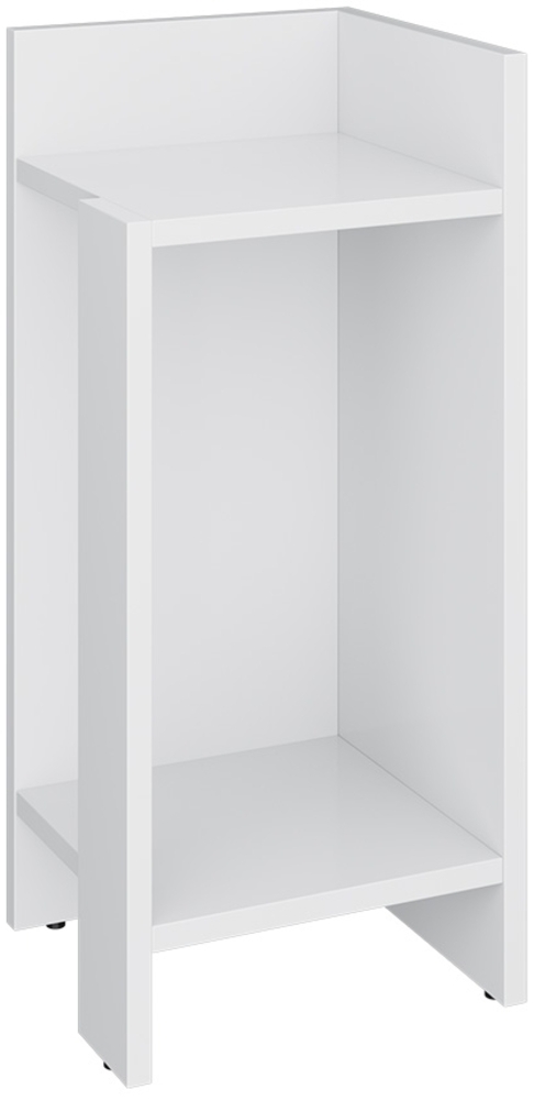 Vicco Nachttisch Weiß 27x60 cm, Lenar Bild 1
