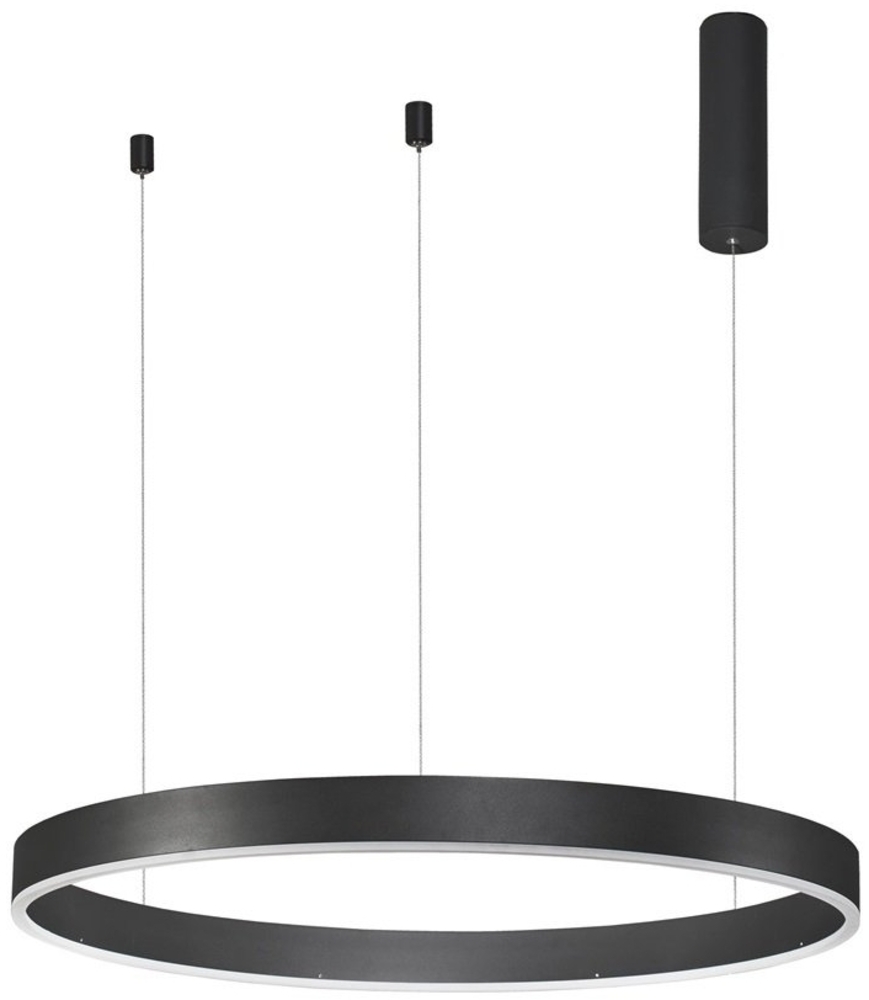 Nova Luce 9530213 MOTIF LED Pendelleuchte 80cm CCT 2700-6000K Schwarz dimmbar Bild 1