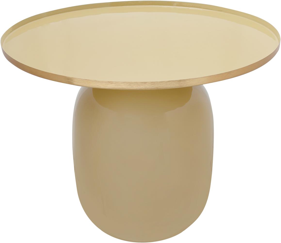 Beistelltisch Art Deco 525 Hellkhaki / Gold Bild 1