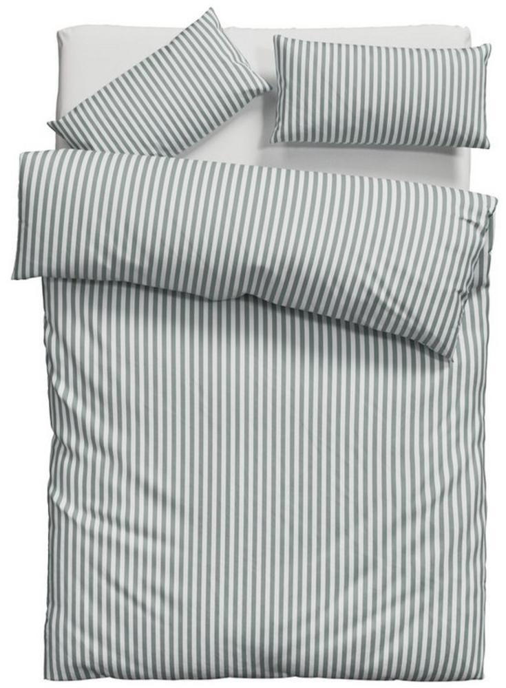 LeGer Home by Lena Gercke Bettwäsche Linnea, Renforcé, 2 teilig, aus 100% Baumwolle, Streifendesign Bild 1