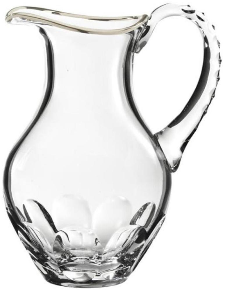 Krug Kristall Palais Platin clear (25 cm) Bild 1